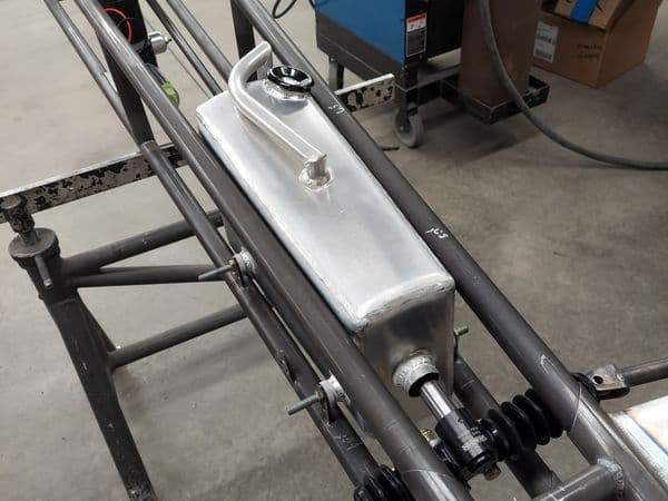 Stainless steel tank with multiple port configurations